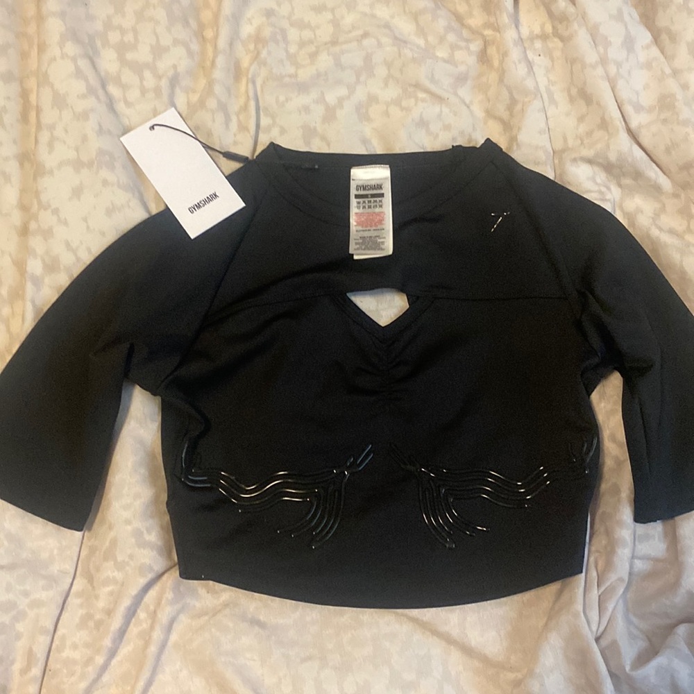 gymshark exo crop top